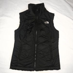 NORTHFACE FURR REVERSIBLE VEST GREAT CONDITION